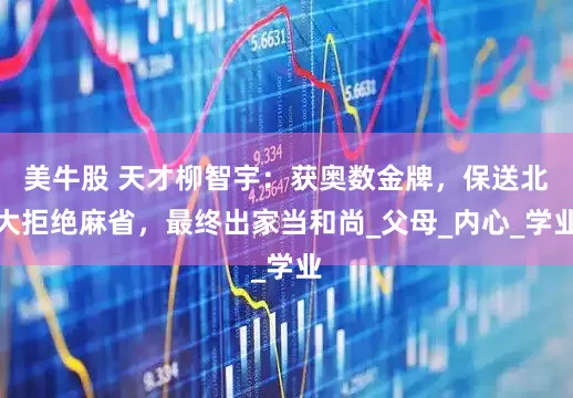 美牛股 天才柳智宇：获奥数金牌，保送北大拒绝麻省，最终出家当和尚_父母_内心_学业