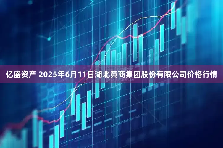 亿盛资产 2025年6月11日湖北黄商集团股份有限公司价格行情