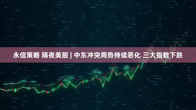 永信策略 隔夜美股 | 中东冲突局势持续恶化 三大指数下跌